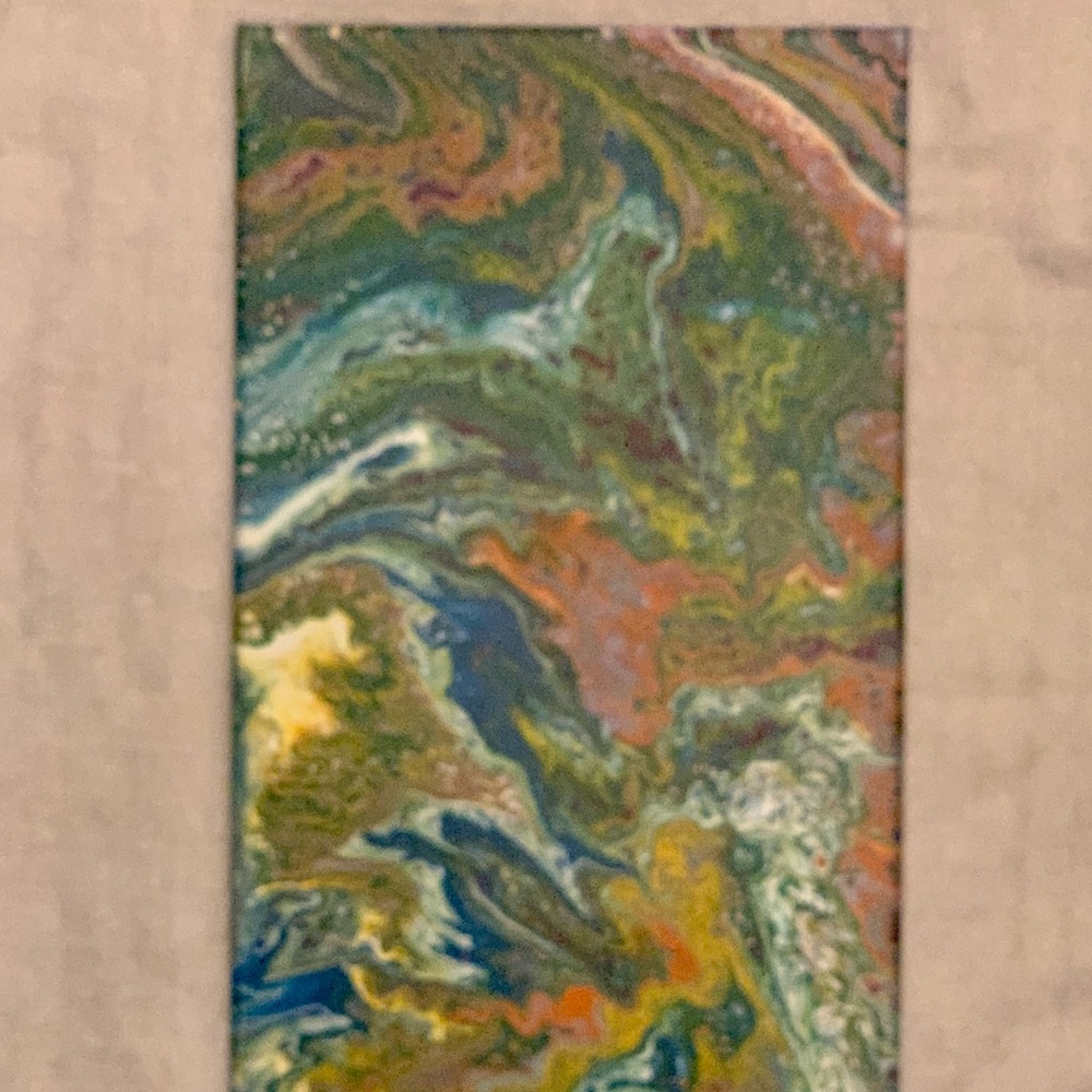 Wall art. Acrylic painted on canvas 12 x 24